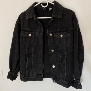 Vintage denim jacket black women/kids